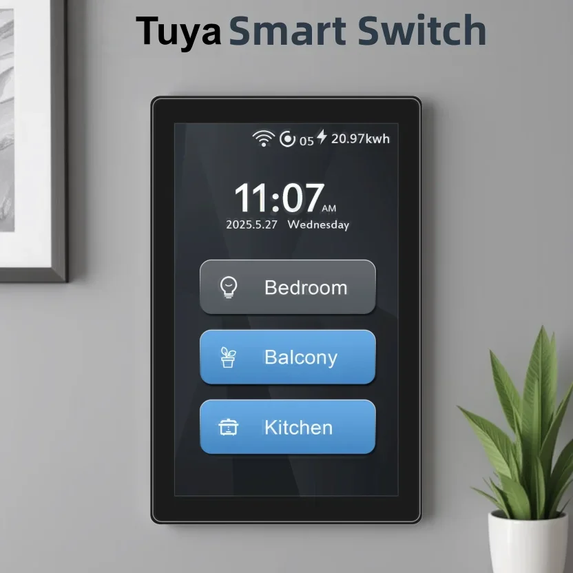 Sakelar Wifi Cerdas Tuya EU 4x - Home Automation Systems Diy ulasan dan harga