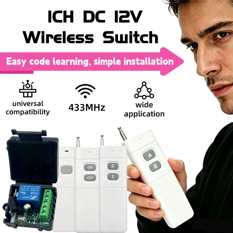 433Mhz DC 12V 6V-30V 1CH Modul - 433Mhz Receiver Module ulasan dan harga