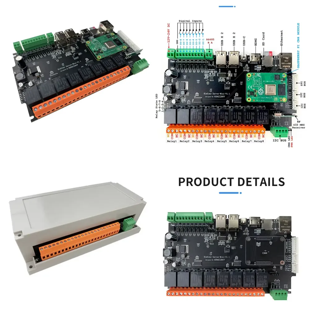 KinCony Raspberry Pi - Server  - Home Automation Raspberry Pi ulasan dan harga